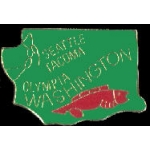 WASHINGTON PIN WA STATE SHAPE PINS